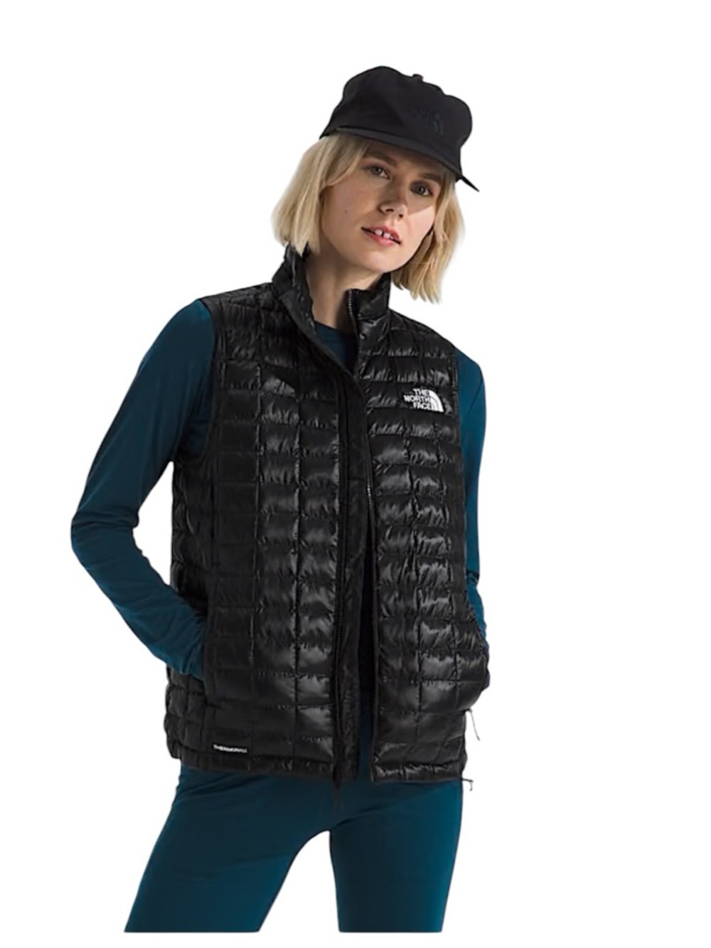 The North Face ThermoBall Vest Women's Medium Black - Picture 3 of 13